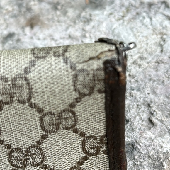 Vintage Gucci Mini Bag with Crossbody Strap-7x4.5-Silver Chain Link Strap - Picture 10 of 17